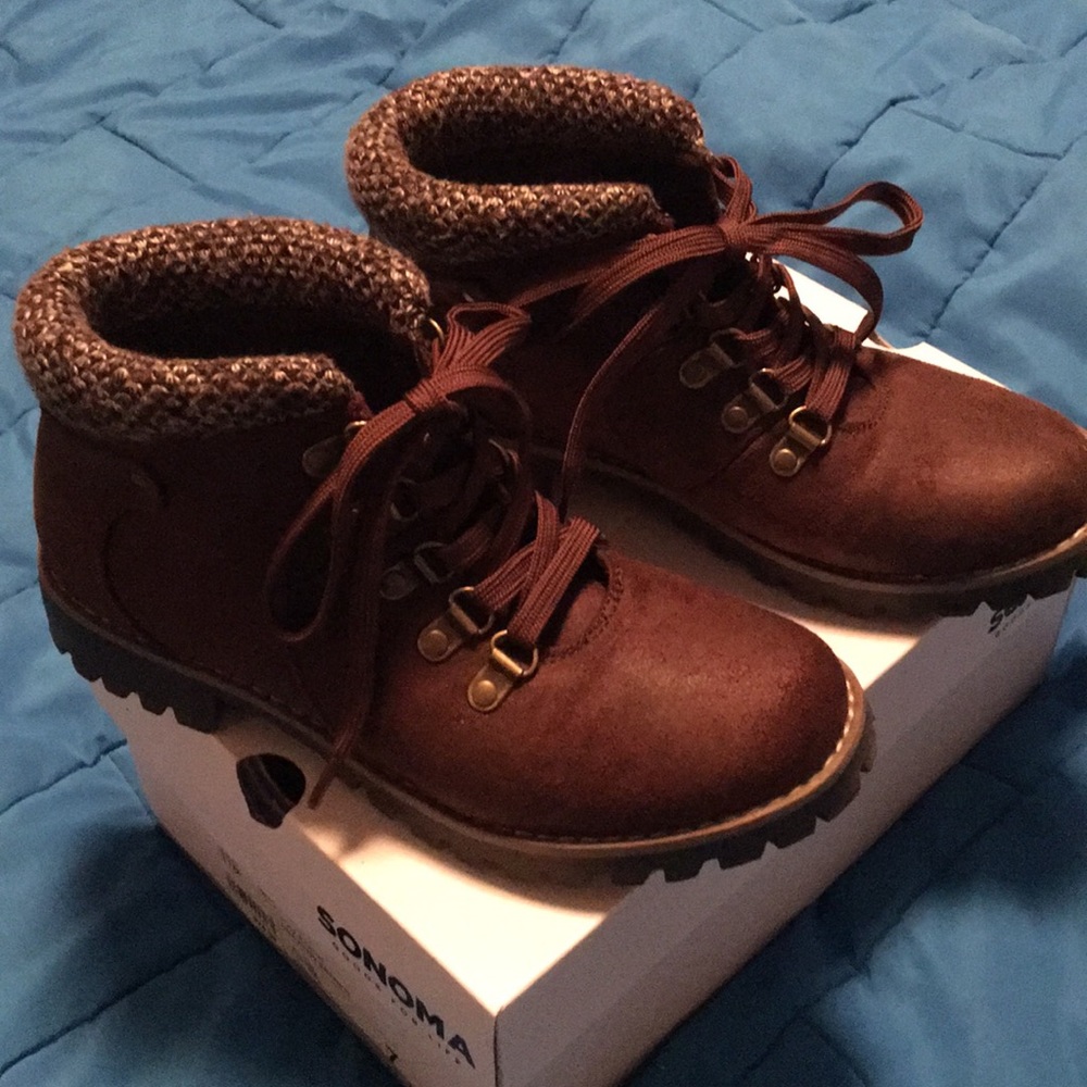 Brown boots
